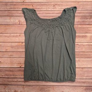 Loft Sleeveles Top Light Green Extra Small
